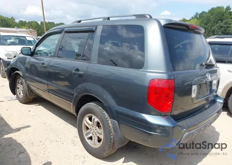 2003 Honda Pilot Ex from USA, damaged, VIN 2HKYF18423H582253
